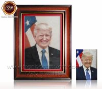 Tranh Cát Chân Dung - Tổng thống Donald Trump